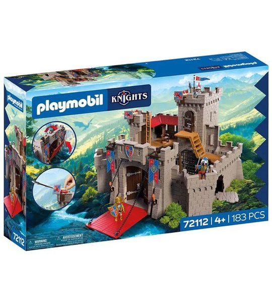 Playmobil Great Castle Knights Lion Bouwspel 183 Stukken Veelkleurig Kinderen