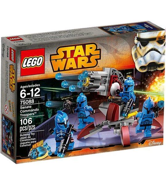 LEGO Star Wars Senate Commando Troopers, Bouwpakket, 6 jaar, 106 stuk(s)