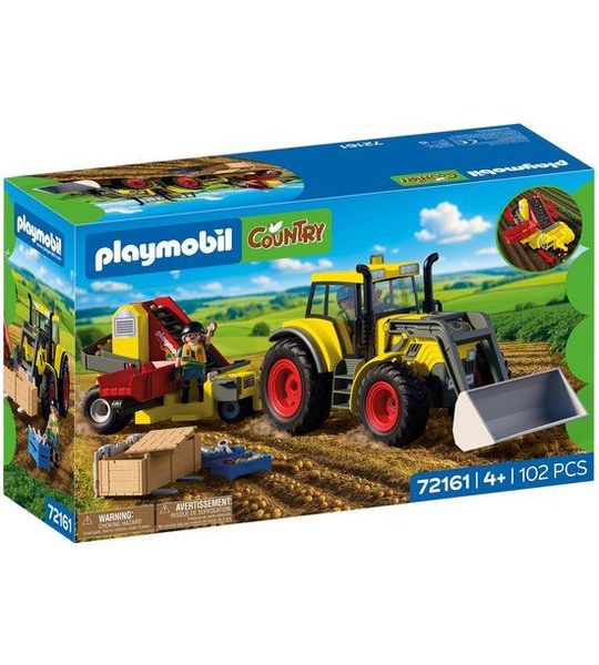 Playmobil Country Grote Tractor met Aardappelrooier - 72161