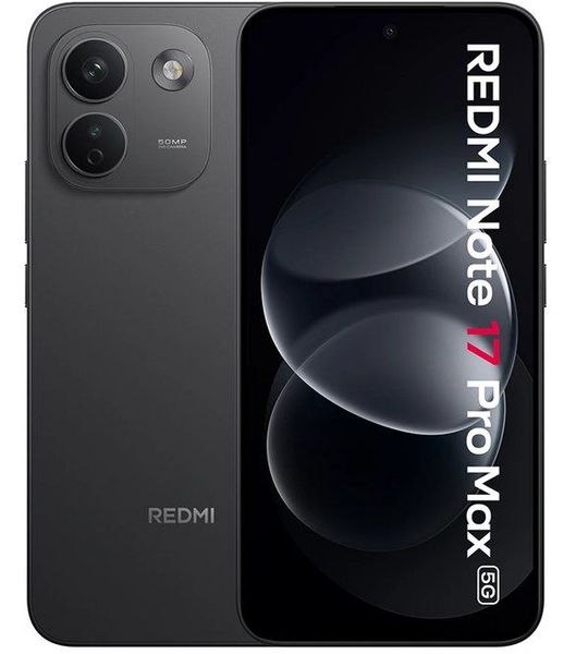 Xiaomi Redmi Note 17 Pro Max 5g - 8gb 256GB Zwart