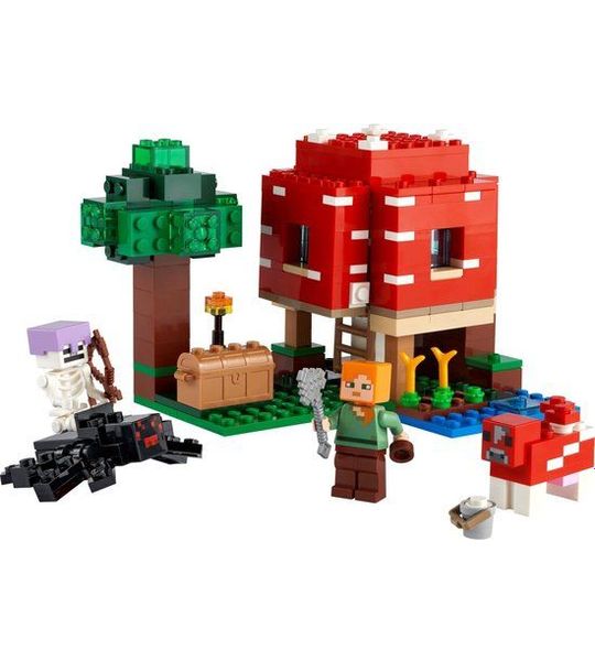 Lego Minecraft 21179 The Mushroom House