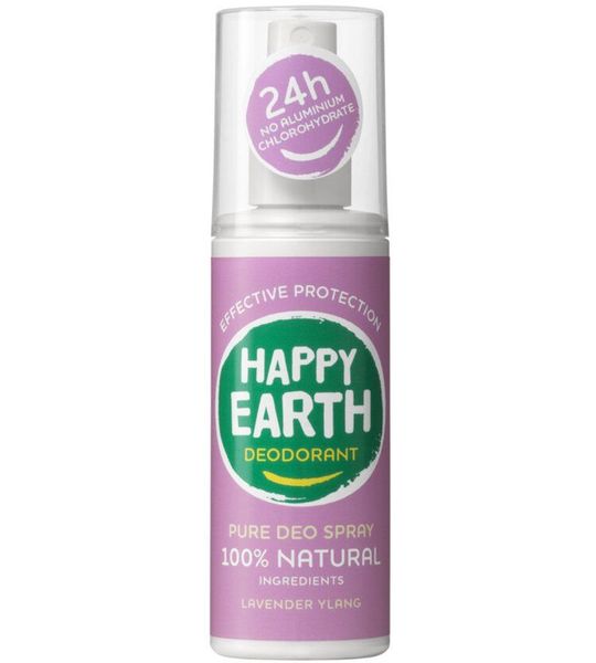 Happy Earth Pure Deo Spray Lavender Ylang