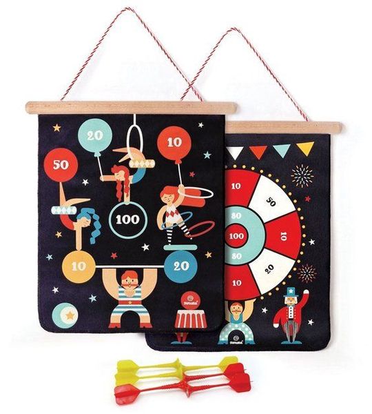 Svoora magnetisch dartbord Circus voor kinderen - veilig dartspel