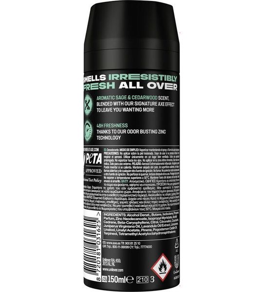 Axe Apollo Deodorant & Bodyspray
