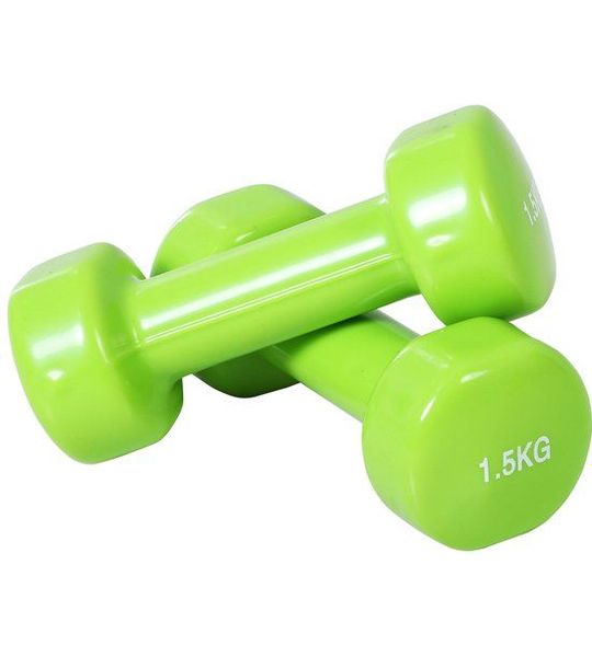 MODFU - Halterset - Kurzhantel - Koffer - 0,5 Kg - 1 Kg - 1,5 Kg - 2 Kg - Grijs