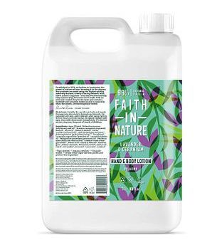 Faith in Nature Hand & Body Lotion Lavendel & Geranium Navulverpakking