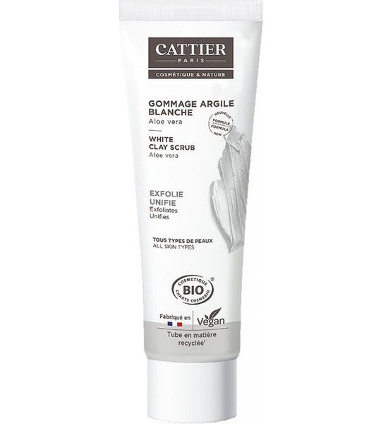 Cattier Witte Klei Scrub