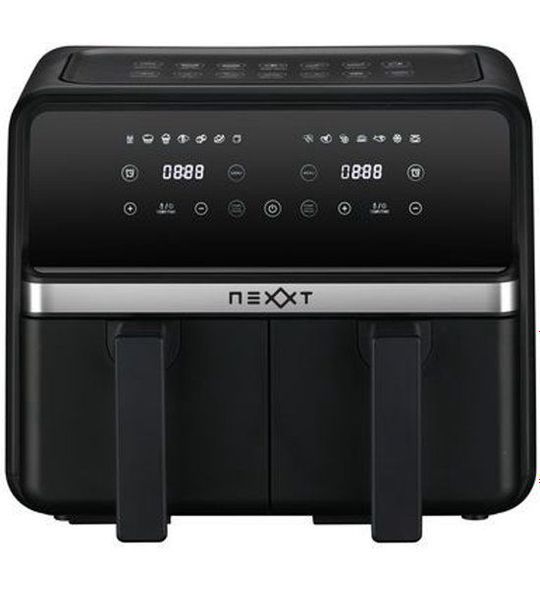NEXXT CO231025 - Airfryer - Zwart - 4 l - 2200 W - Aantal frituurmanden: 2