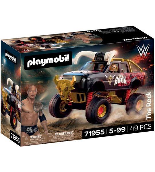 Playmobil WWE The Rock Monstertruck - 71955