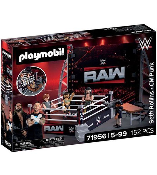 Playmobil WWE RAW Ring Verzamelaarsset - 71956