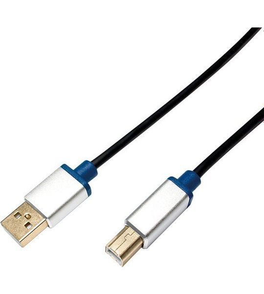 USB 2.0 A --> B 2.00m LogiLink Premium