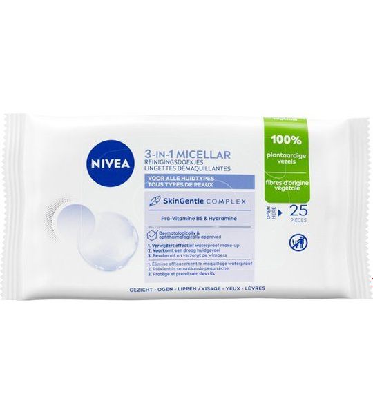 Nivea MicellAIR Skin Breathe Reinigingsdoekjes