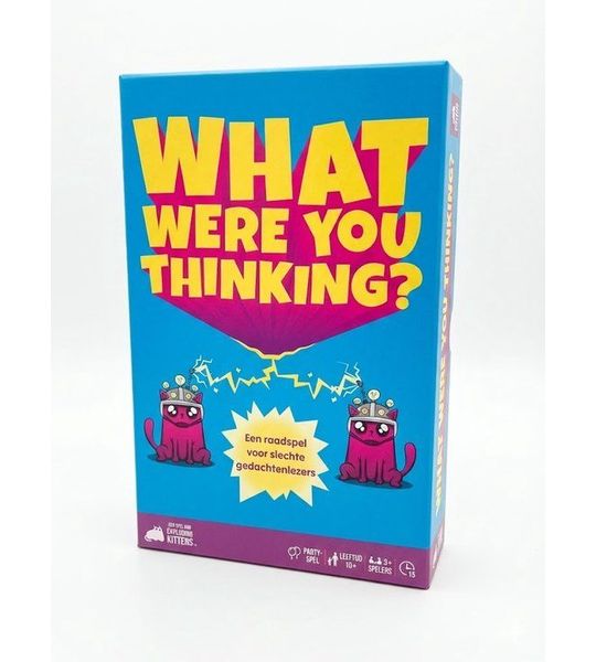 Spel - Kaartspel - What were you thinking? - 10+