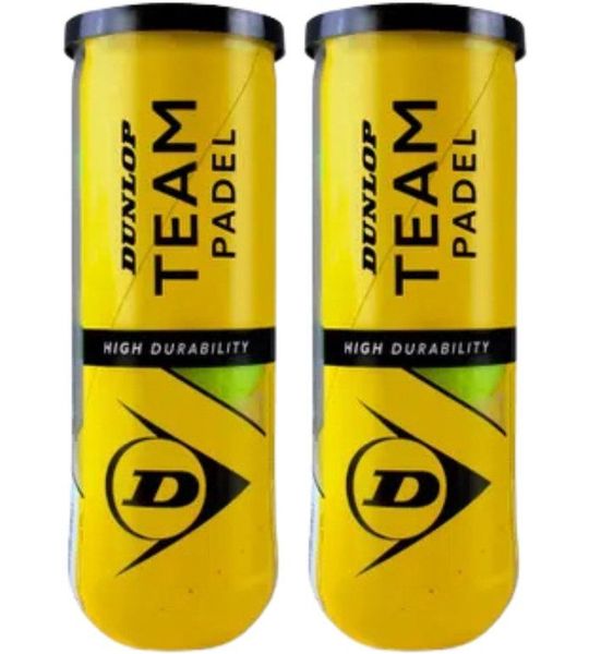 Dunlop Team Padel 2x3 Tin Padelbal Default