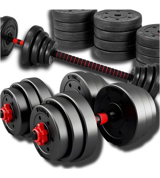 Verstelbare Halterset 40 KG - Hantels & Barbell Functie