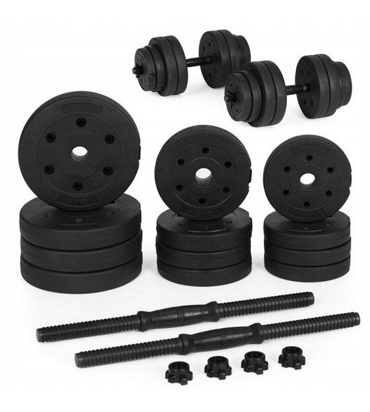 Verstelbare Halters Set 2x10kg - Totaal 20kg Fitness Gewicht