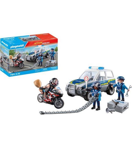 PLAYMOBIL® De politie op jacht naar criminelen - P-71811