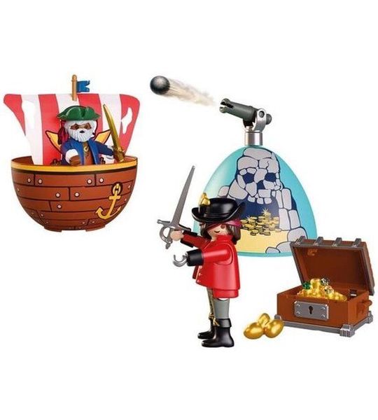 Playmobil – 72100 – Piraten speelset – 2-in-1 schatei