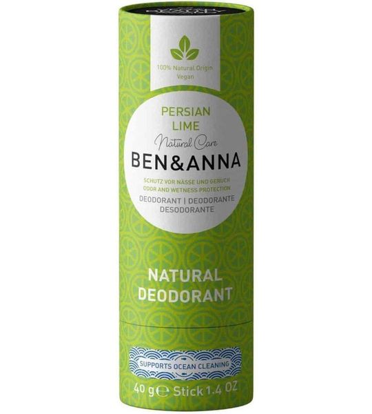Ben & Anna Persian Lime Natural Soda Deodorant
