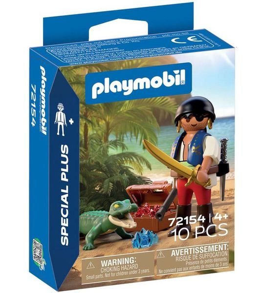 Playmobil 72154 piraat vs kaaiman