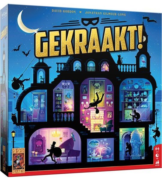 999 Games - Gekraakt! - Bordspel - Uniek en bloedstollend blufspel!