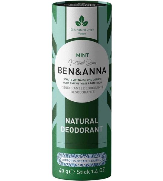 Ben & Anna Deodorant Stick Mint