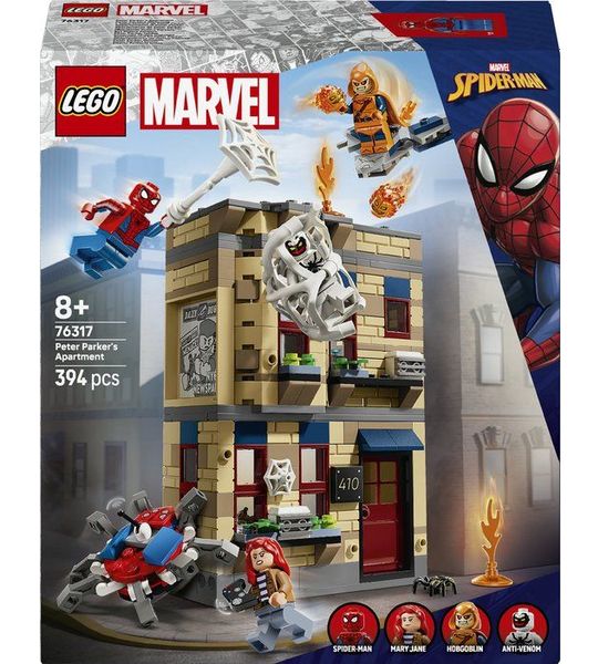 LEGO Marvel 76317 Het Appartement van Peter Parker