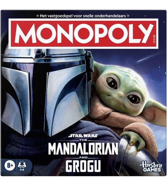 Monopoly Star Wars The Mandalorian and Grogu - Bordspel