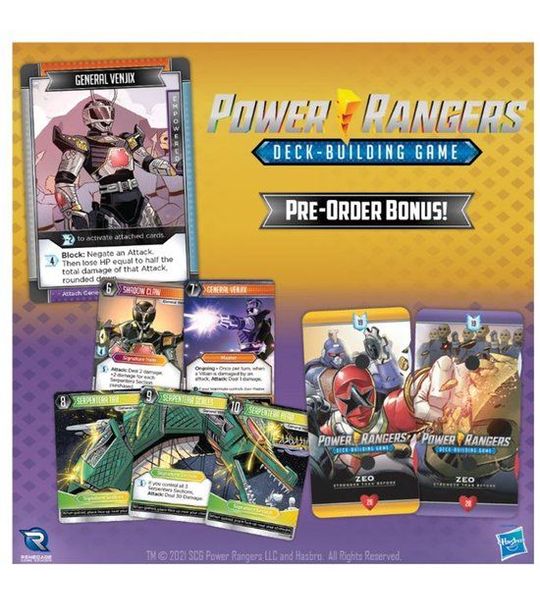 Power Rangers Deckbuilding Game Bonus Box #2 - Kaartspel uitbreiding - Engels