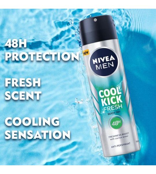Nivea Men Fresh Kick Anti-Transpirant Spray