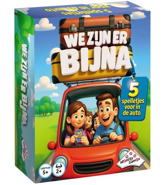 We zijn er Bijna - 5 Spelletjes voor Onderweg