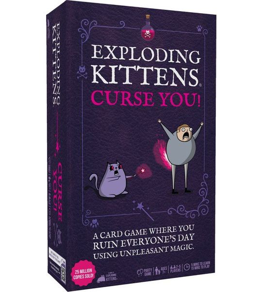 Exploding Kittens - Curse You - Kaartspel NL