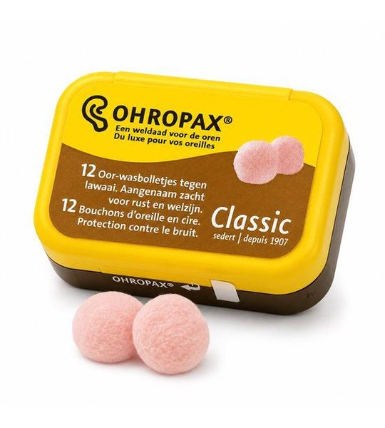 Ohropax Classic Wasbolletjes Oordopjes