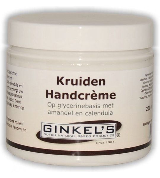 Ginkel's Handcreme Kruiden