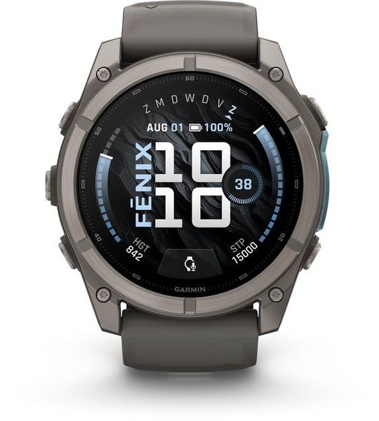 Garmin Fenix 9 GPs 51mm Smartwatch Pebble Gray