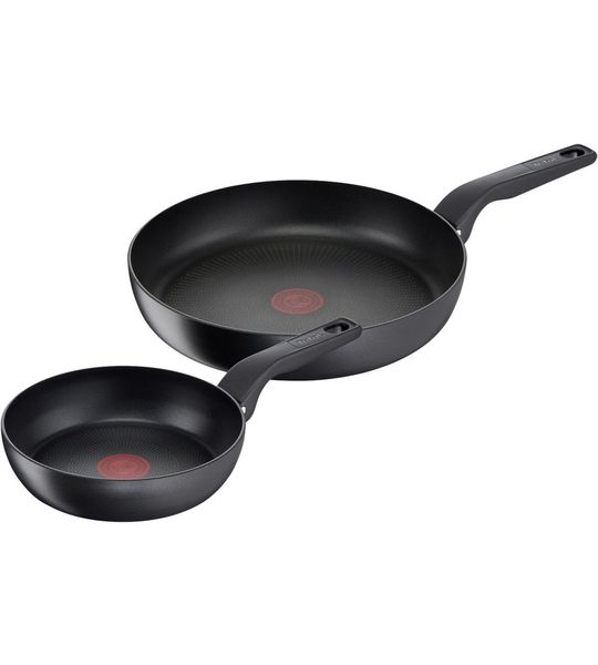 Tefal Hard Titanium Pro Koekenpannenset 24 + 28 cm