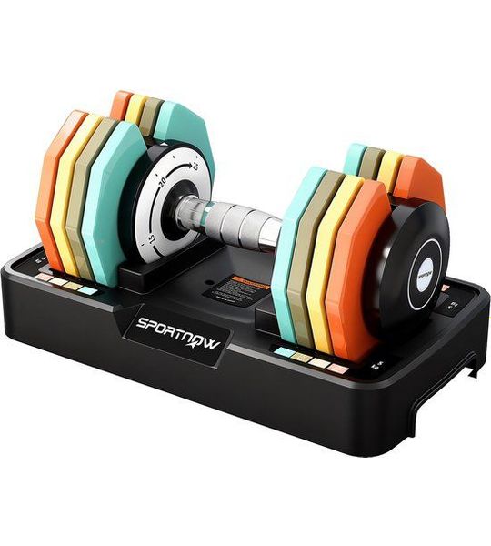 Dumbbell - Halter Set - Thuis Krachttraining - Eénhandige Verstelling