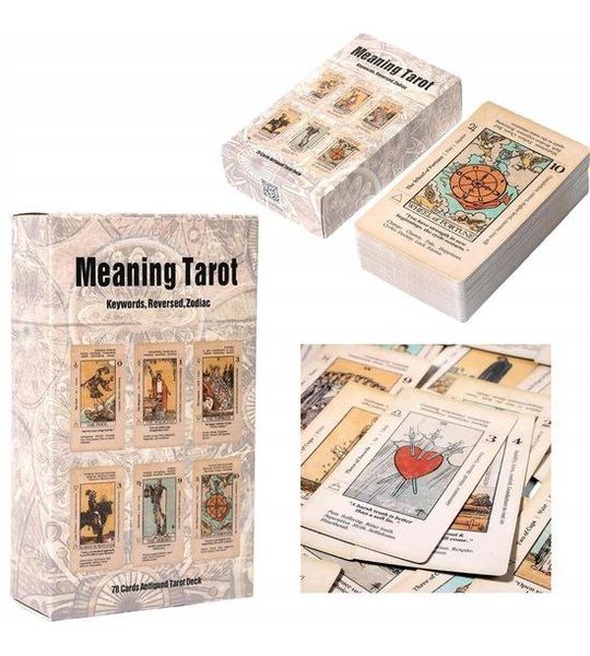 Grote Tarotkaartenset - Klassieke waarzeggerijkaarten, 78 kaarten