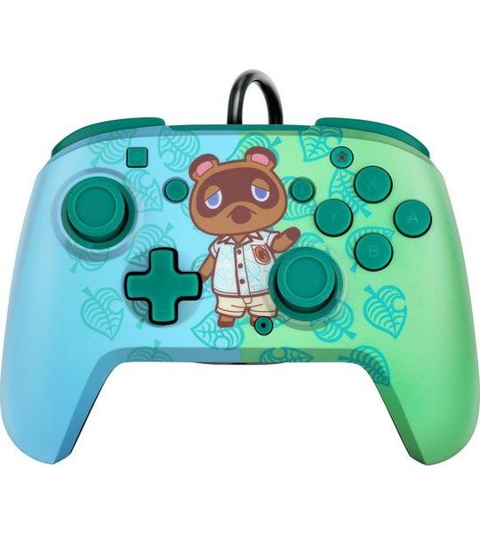 PDP Faceoff Deluxe+ Audio Controller - Animal Crossing (Nintendo Switch)