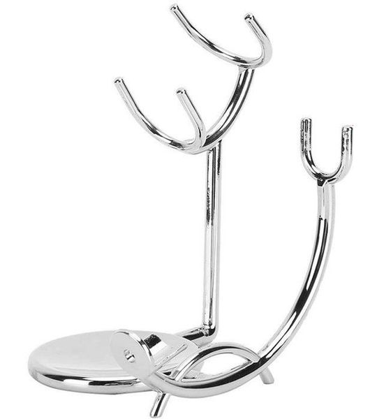 Allecto - Scheermes - Scheerkwasthouder - Handmatige modus - Zilver