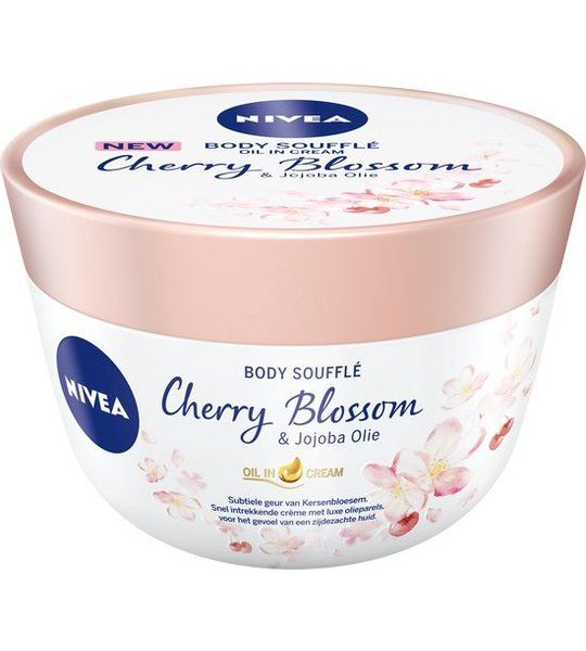 Nivea Body Soufflé Kersenbloesem & Jojoba Olie