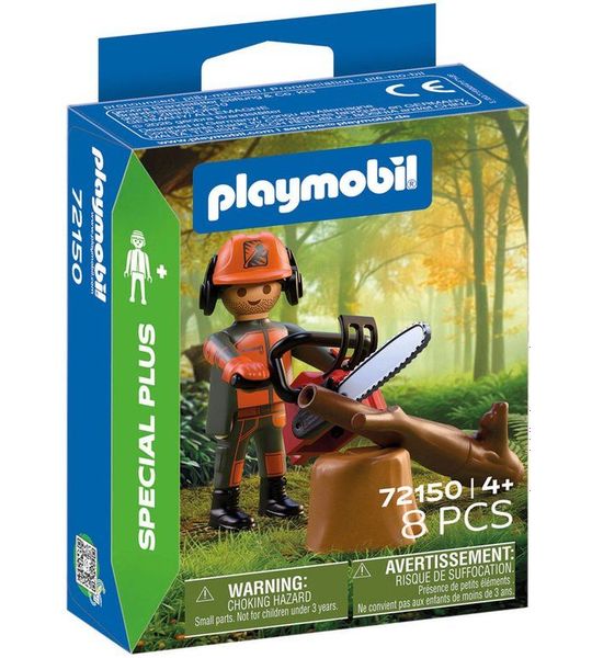 Playmobil Specials Houthakker met Kettingzaag - 72150