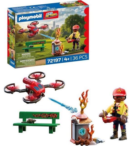 Playmobil 72197 Brandweer Blusdrone