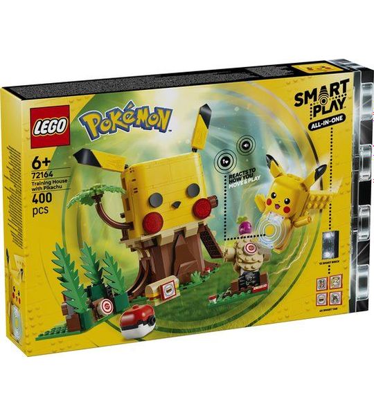LEGO Pokémon SMART Play: Trainingshuis met Pikachu - 72164