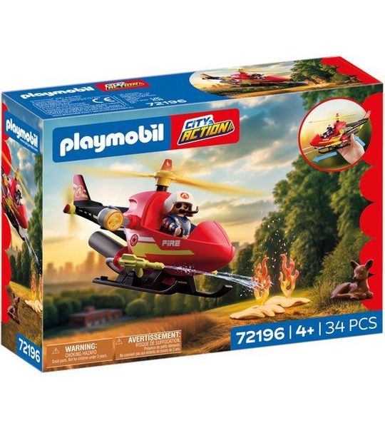 Playmobil Feuerwehr-Helikopter