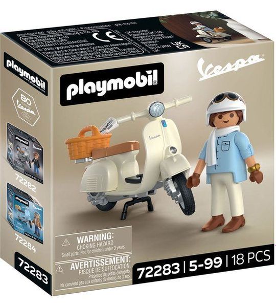 PLAYMOBIL® 80 jaar Vespa: klassieke stijl - P-72283