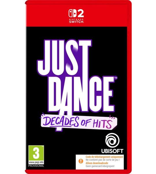 Ubisoft Just Dance: Decades Of Hits - Switch 2 (download Code)