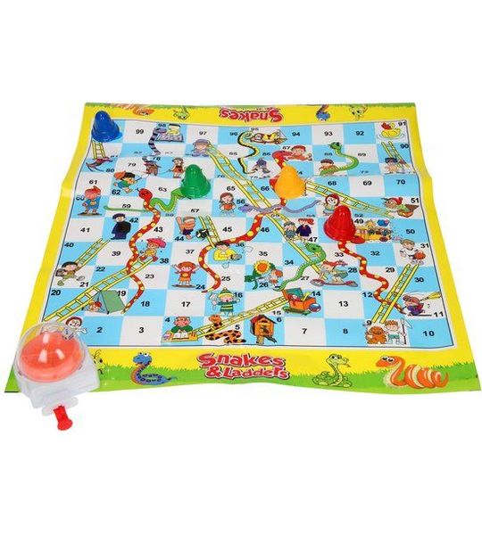 Gezelschapsspel Slangen & Ladders