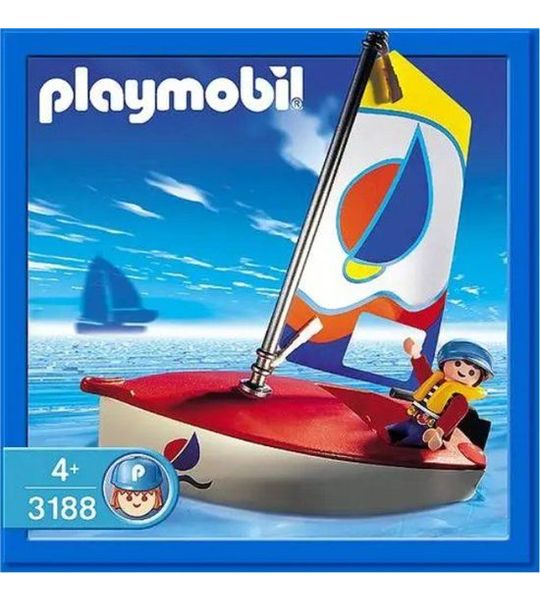 Playmobil 3188 – Kind met Zeilboot – Speelset