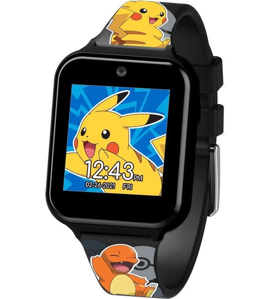 ACCUTIME Smartwatch Pokémon Zwart